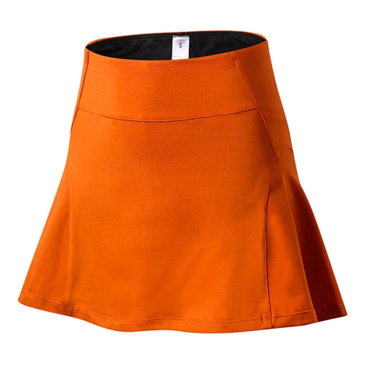 High Waist Yoga Fitness Fast Dry Skirt (Color:Orange Size:XXL), S, M, L, XL, XXL — view 28