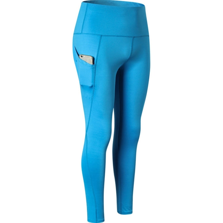 Super High Waist Slant Pocket Stretch Quick Drying Tights (Color:Colorful Gray Size:L), S, M, L, XL, XXL — view 27