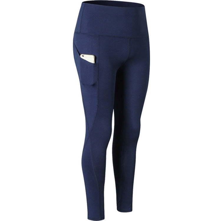 Super High Waist Slant Pocket Stretch Quick Drying Tights (Color:Colorful Gray Size:L), S, M, L, XL, XXL — view 31
