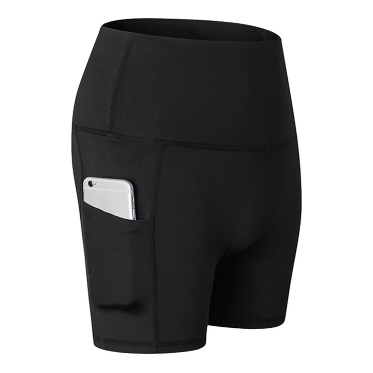 Running Training Tight Quick Drying Elastic High Waist Yoga Three Part Belt Pocket (Color:Grey Size:XXL), S, M, L, XL, XXL — view 35