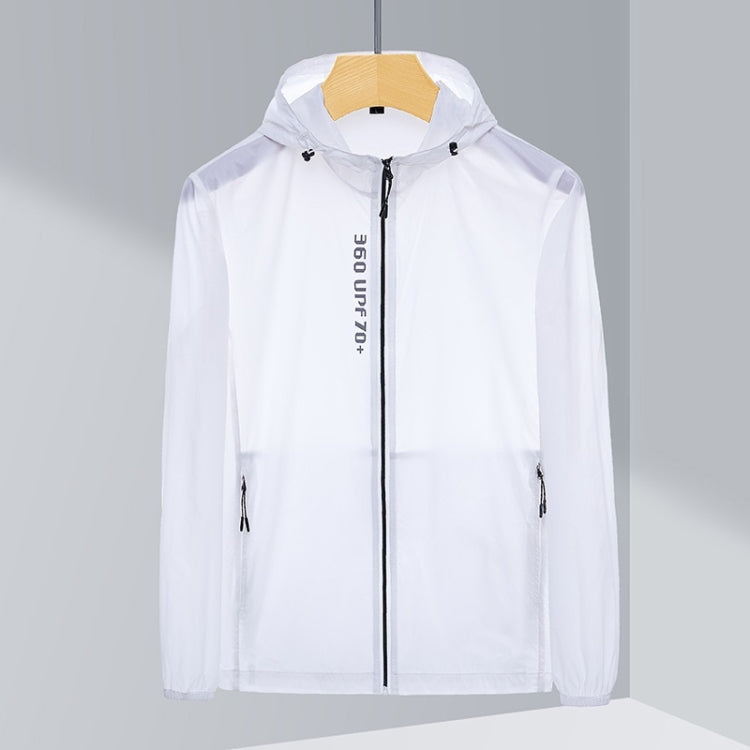 Ladys Outdoor UV Proof Breathable Lightweight UPF 70+ Couples Sun Proof Clothes (Color:Brown Size:XXXL)