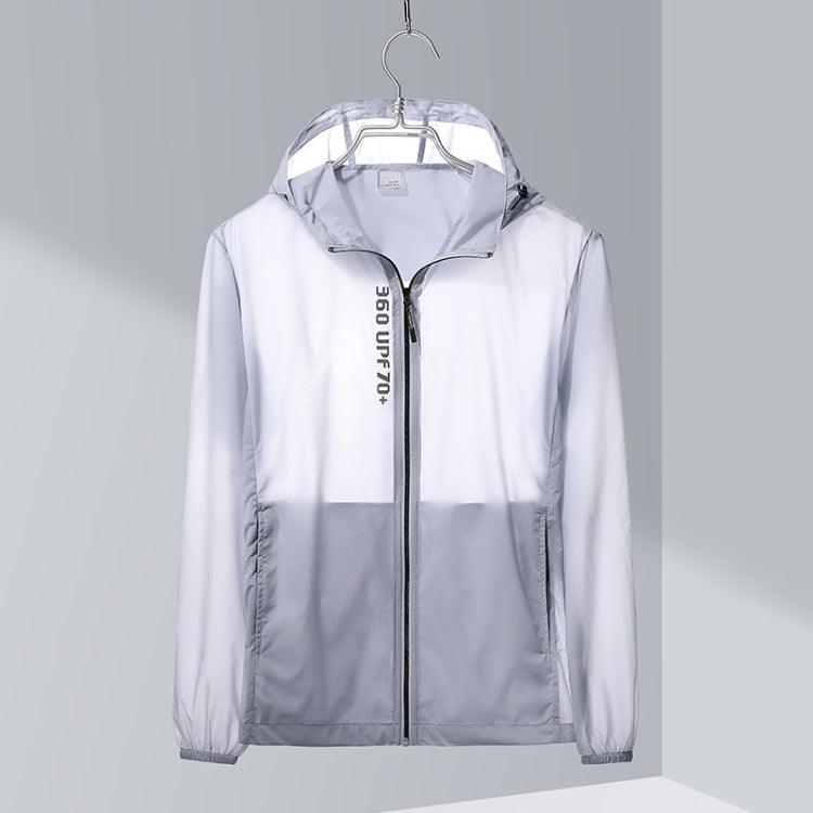 Ladys Outdoor UV Proof Breathable Lightweight UPF 70+ Couples Sun Proof Clothes (Color:Brown Size:XXXL)