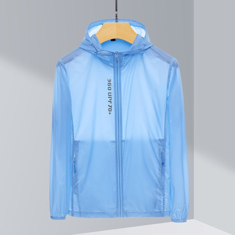 Ladys Outdoor UV Proof Breathable Lightweight UPF 70+ Couples Sun Proof Clothes (Color:Brown Size:XXXL)