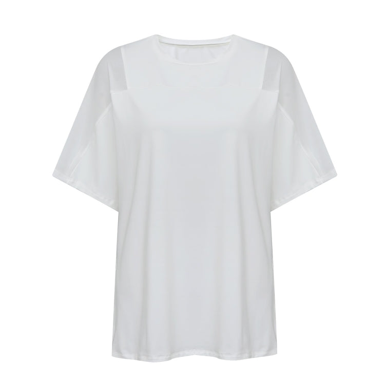 Solid Color Loose Casual Short Sleeve T-Shirt
