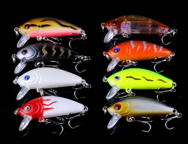 HENGJIA Set056 56 PCS Sequin Set Metal Sequins False Bait Fresh Sea Bass Fishing Bait Set, Length: 3 to 10cm, Boxed