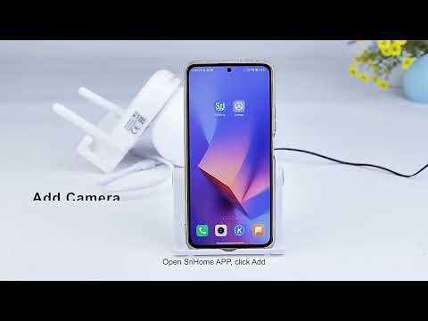 Srihome SH051 4MP 5X Optical Zoom PTZ HD Camera(EU Plug) - YouTube Video