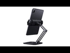 Boneruy P47 Tablet Computer Stand Desktop Mobile Phone Stand(White) - YouTube Video