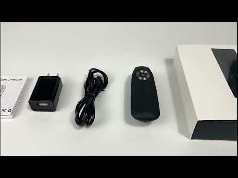 007 1080P HD Video Recorder with Back Clip(Black) - YouTube Video