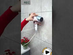 Bathroom Hair Dryer Storage Rack Wall-Mounted Shelf(White) - YouTube Video