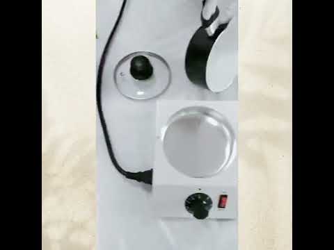 Chocolate Melting Machine With Adjustable Thermostat Melting Wax Machine, EU Plug, Size:29x22x19cm(White) - YouTube Video