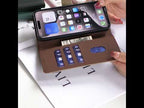For iPhone Duo Color Matching RFID Anti-theft Leather Phone Case(Green) - YouTube Video