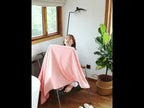Soft Thick Absorbent Fiber Couple Large Bath Towels, Size:70x140cm(Pink) - YouTube Video
