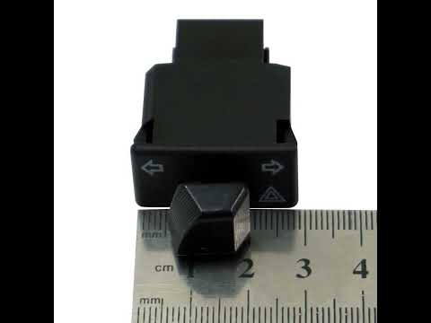 10pcs Motorcycle Electric Scooter Steering Double Flashing Switch - YouTube Video