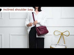 Summer Leather Luxury Handbags Female Shoulder Messenger Bag(Black) - YouTube Video