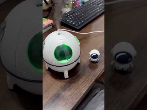 Lunar Probe USB Desktop Humidifier Atmosphere Lamp - YouTube Video