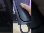 Car Turbine High Wind USB Plug-in Seat Back Fan(CF03 Black) - YouTube Video