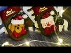 Christmas Decorations Restaurant Decorations Gift Bag Knife and Fork Set Gloves Style(Old Man) - YouTube Video