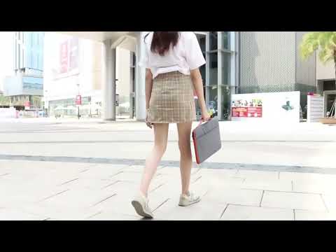 15.6 inch Fashion Casual Polyester + Nylon Laptop Handbag Briefcase Notebook Cover Case, For Macbook, Samsung, Lenovo, Xiaomi, Sony, DELL, CHUWI, ASUS, HP(Pink) - YouTube Video
