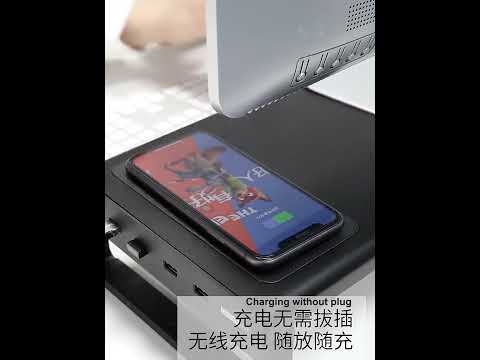 Vaydeer Computer Monitor Increased Desktop Screen Desktop Storage Base, Specification: Simple Configuration - YouTube Video