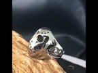 Europe and America Style Punk Gothic Rock Mask Skull Men Titanium Steel Ring, US Size: 11, Diameter: 20.7mm, Perimeter: 65mm - YouTube Video