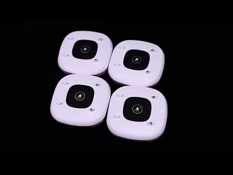 QC03 Wireless Meal Picker Restaurant Vibrating Bell Caller - YouTube Video