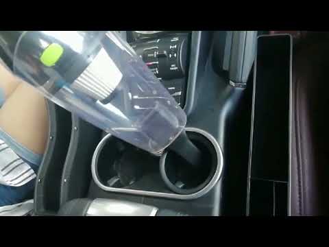 Wireless Car Vacuum Cleaner Handheld Mini Vacuum Cleaner Super Suction Wet And Dry Dual Use Portable Vacuum Cleaner(Transparent+Green) - YouTube Video