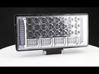 9-80V 18W 6000K 4 inch Car 36pcs LED Work Light(White Light) - YouTube Video