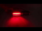 DC 12V 4.2W 16LEDs Crystal Lamp Beads Car Windshield Warning Lamp 18 Flash Patterns(Adjustable)  - YouTube Video
