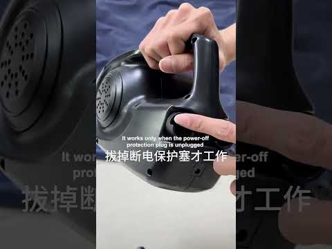HT-338 Rechargeable Electric Air Pump Inflatable Boat Air Pump, EU Plug - YouTube Video