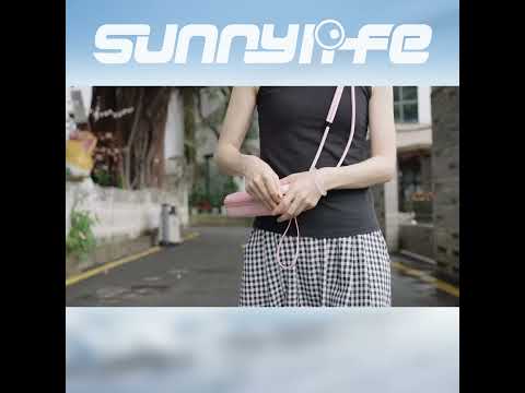 For DJI OSMO Pocket 4 / 3 Sunnylife Colorful Protective Organizer Standard Combo Bag(Black) - YouTube Video