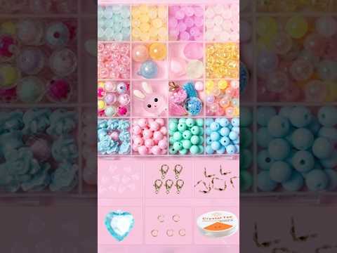 24-grid Children DIY Beaded Bracelet Kit(Energetic Girl) - YouTube Video