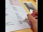 A5 Weekly Planner Notebook Waterproof Planner Coiled Clocking Memo, Style: Horizontal Colorful - YouTube Video