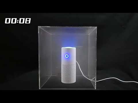 GL-608 Car Portable Rechargeable Air Purifier Negative Ion Air Cleaner For Formaldehyde Secondhand Smoke(White) - YouTube Video