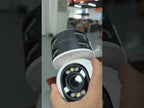 SriHome SH055B 8MP HD Multi-lens Super Wide Angle Panoramic PTZ Dome Camera(EU Plug) - YouTube Video