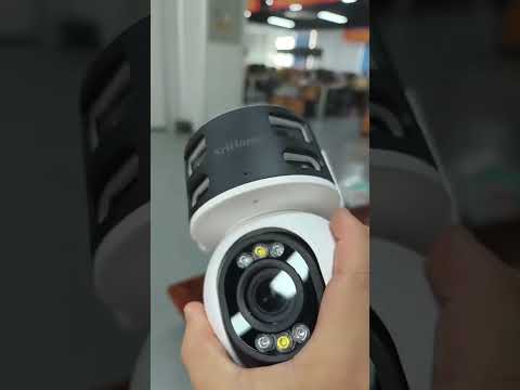 SriHome SH055B 8MP HD Multi-lens Super Wide Angle Panoramic PTZ Dome Camera(EU Plug) - YouTube Video