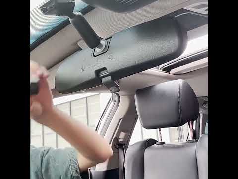 Car Solar Anti-Theft Alarm LED Warning Light With Aromatherapy(Red Light) - YouTube Video