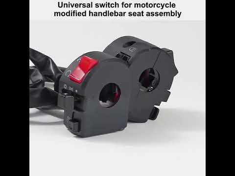Motorcycle Modification Handle Assembly Universal Switch(Lift) - YouTube Video