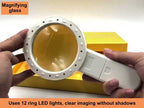 JHS407 30X Handheld HD Magnifier With LED Light(Paper Package) - YouTube Video