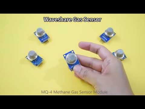 Waveshare MQ-2 Gas Sensor - YouTube Video