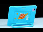For iPad Air 11 2026 / 2025 / 2024 Handle Holder Silicone Hybrid PC Tablet Case with Shoulder Strap(Navy Blue) - YouTube Video