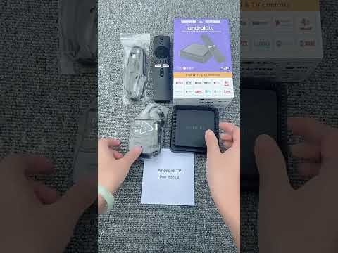 Q7 4K UHD Android 10 Smart TV Box with Remote Control, 2GB+8GB, Allwinner H313 Quad-Core(EU Plug) - YouTube Video