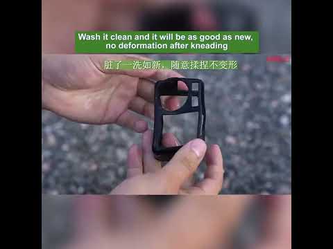 For DJI OSMO Action 4 / 3 STARTRC Silicone Shockproof Case with Lens Cap & Strap (Black) - YouTube Video