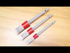 QZZS-82 Solid Sharpened Wire Automotive Detail Cleaning Brush(3 In 1) - YouTube Video