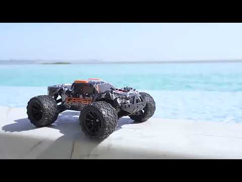 9000E 1:14 Full Scale Remote Control 4WD High Speed Car(Graffiti Black) - YouTube Video