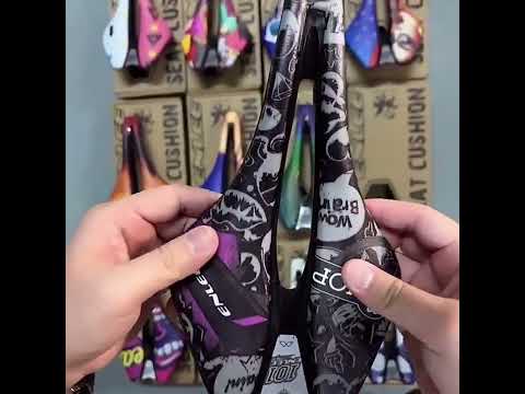 ENLEE E-ZD312 Bicycle MTB Saddle Cushion Super Soft Road Bike Saddle Pads, Model: A Model - YouTube Video