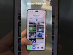 Honor X60 Pro, 8GB+128GB, Screen Fingerprint, 6.78 inch MagicOS 8.0 Snapdragon 6 Gen1 Octa Core, Network: 5G, OTG, Support Google Play (Black) - YouTube Video