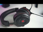 EKSA E900 Pro 7.1 Gaming Wire-Controlled Head-mounted USB Luminous Gaming Headset with Microphone(Black) - YouTube Video