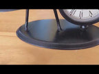 Creative Iron Stainless Steel Small Alarm Clock Retro Personalized Watches and Clocks Boutique Gifts - YouTube Video