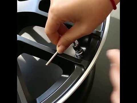4pcs/set Metal Anti-theft Tyre Core Valve Personalised Conversion Cap, Color: Colorful - YouTube Video