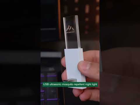Smart Wall Lamp Night Lights Mini Home Insect Repellent Mouse Repeller(Black) - YouTube Video